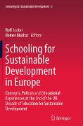 Schooling for Sustainable Development in Europe