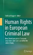 Human Rights in European Criminal Law