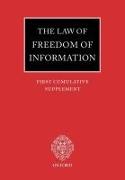 The Law of Freedom of Information: First Cumulative Supplement