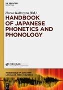 Handbook of Japanese Phonetics and Phonology