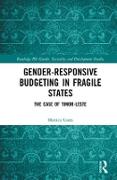 Gender Responsive Budgeting in Fragile States