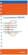 Umsatzsteuer-Tabelle