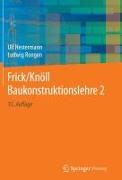 Frick/Knöll Baukonstruktionslehre 2