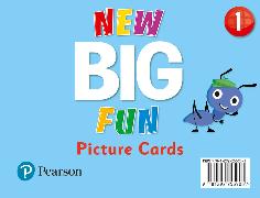 New Big Fun - (AE) - 2nd Edition (2019) - Picture Cards - Level 1