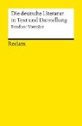 Die deutsche Literatur. Ein Abriss in Text und Darstellung / Die deutsche Literatur. Ein Abriss in Text und Darstellung. Vormärz