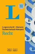 Langenscheidt Alpmann Fachwörterbuch Kompakt Recht Englisch