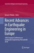 Recent Advances in Earthquake Engineering in Europe