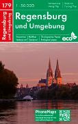 Regensburg und Umgebung, Wander - Radkarte 1 : 50 000