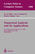 Numerical Analysis and Its Applications