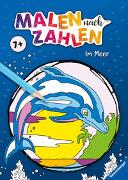 Ravensburger Malen nach Zahlen ab 7 Jahren: Im Meer - 24 Motive - Malheft für Kinder - Nummerierte Ausmalfelder