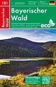 Bayerischer Wald, Wander - Radkarte 1 : 50 000