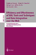 Efficiency and Effectiveness of XML Tools and Techniques and Data Integration over the Web