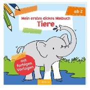 Mein erstes dickes Malbuch ab 2 – Tiere