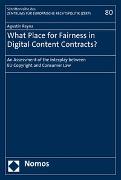 What Place for Fairness in Digital Content Contracts?