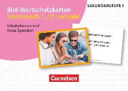 Bild-Wortschatzkarten Fremdsprachen Sekundarstufe I, Französisch 1./2. Lernjahr, Vokabellernen und freies Sprechen, 300 Bildkarten