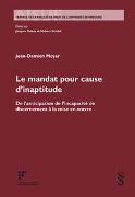 Le mandat pour cause d inaptitude