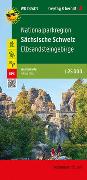 Nationalparkregion Sächsische Schweiz, Wanderkarte 1:25.000, freytag & berndt, WK D2401