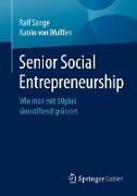 Senior Social Entrepreneurship