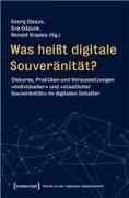 Was heißt digitale Souveränität?