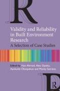 Validity and Reliability in Built Environment Research