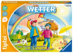 Ravensburger tiptoi Spiel 00118 Mein Wetter – Lernspiel von Ravensburger ab 3 Jahren für 1-4 Spieler