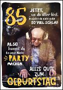 Doppelkarte / 85. Geburtstag (DJ)