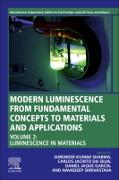 Modern Luminescence from Fundamental Concepts to Materials and Applications, Volume 2