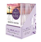 NIV, Once-A-Day 40 Days to Easter Devotional, Filled Display, 20 Pack