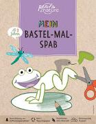 Mein Bastel-Mal-Spaß. Buntes Bastelbuch für Kinder ab 3 Jahren