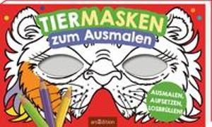 Tiermasken zum Ausmalen