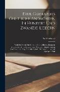 Paul Gerhardts Geistliche Andachten In Hundert Und Zwanzig Liedern: Nach Der Ersten Durch Johann Georg Ebeling Besorgten Ausgabe Mit Anmerkungen, Eine