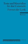 Formen der Lyrik. (Texte und Materialien für den Unterricht)