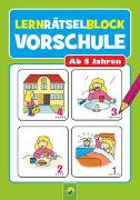 Lernrätselblock Vorschule | Für Kinder ab 5 Jahren