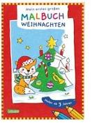 Ausmalbilder für Kita-Kinder: Mein erstes großes Malbuch: Weihnachten