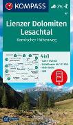 KOMPASS Wanderkarte 47 Lienzer Dolomiten, Lesachtal, Karnischer Höhenweg 1:50.000