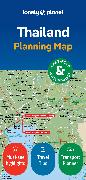 Lonely Planet Thailand Planning Map