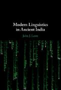 Modern Linguistics in Ancient India