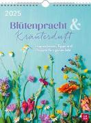 Wochenkalender 2025: Blütenpracht und Kräuterduft