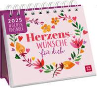 Mini-Wochenkalender 2025: Herzenswünsche für dich