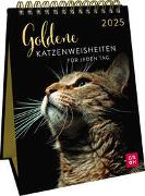 Wochenkalender 2025: Goldene Katzenweisheiten für jeden Tag