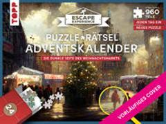 Puzzle-Rätsel-Adventskalender: Die dunkle Seite des Weihnachtsmarkts – 24 Puzzles mit insgesamt 960 Teilen