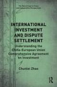 International Investment and Dispute Settlement