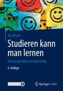 Studieren kann man lernen