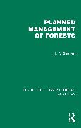 Planned Management of Forests