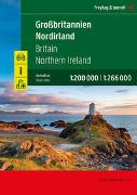 Großbritannien - Nordirland, Autoatlas 1:200.000 - 1:266.000, freytag & berndt