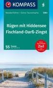 KOMPASS Wanderführer Rügen, mit Hiddensee und Fischland-Darß-Zingst, 55 Touren mit Extra-Tourenkarte