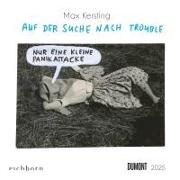 DUMONT - Max Kersting: Auf der Suche nach Trouble 2025 Wandkalender, 23x23cm, Kalender mit gestellten und absurden Schnappschüssen aus dem Familienalbum, witziger Kalender von Max Kersting