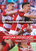 N NEUMANNVERLAGE - Fortuna Düsseldorf 2025 Wandkalender, 29,7x42cm, Fußball-Kalender mit Motiven der Stars, Fan-Kalender mit Fußball-Highlights, Spiralbindung und deutsches Kalendarium