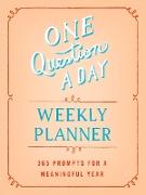 One Question a Day Weekly Planner