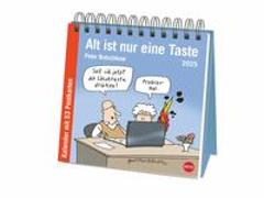 Peter Butschkow: Alt ist nur eine Taste Premium-Postkartenkalender 2025